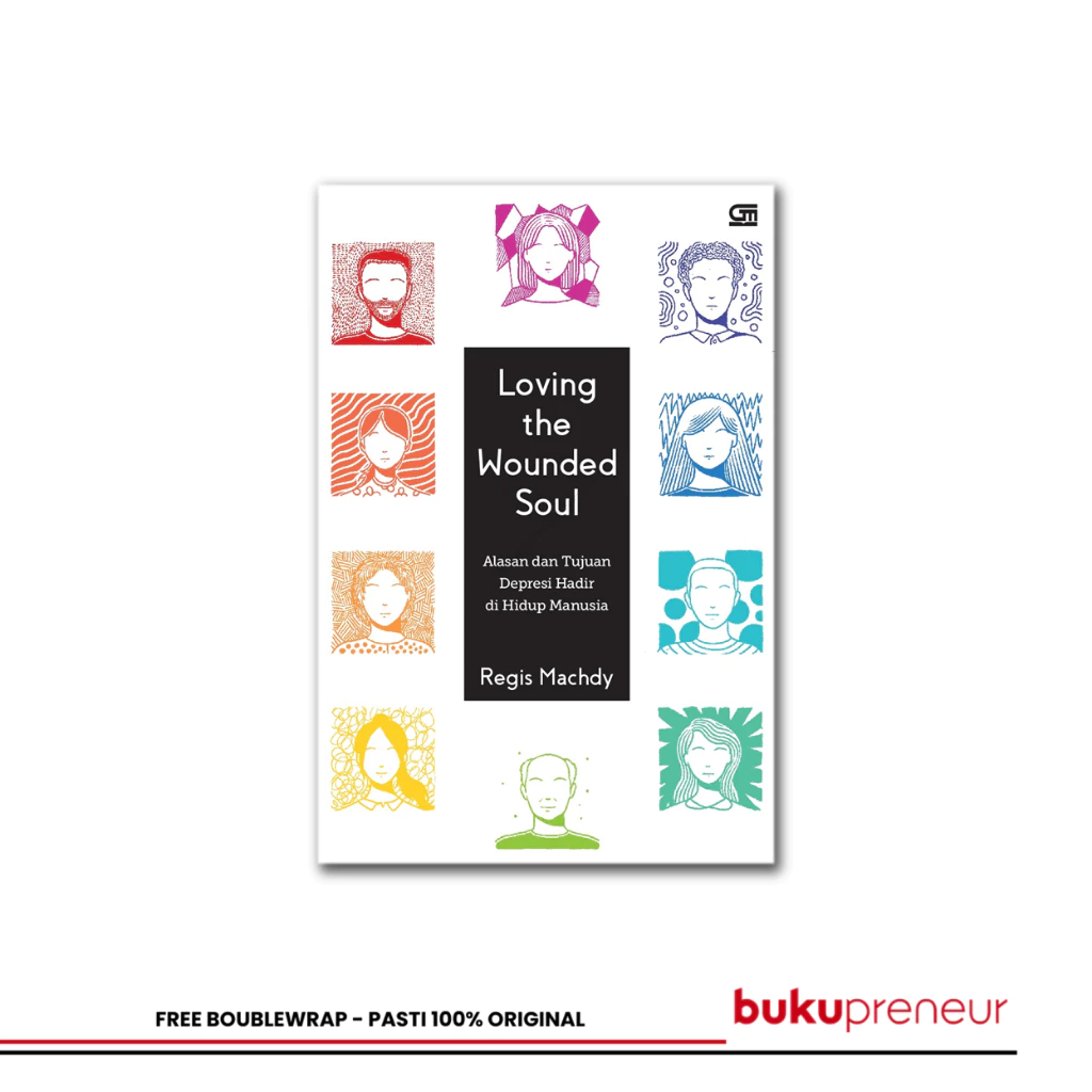Sampul buku Loving the Wounded Soul oleh Regis Machdy