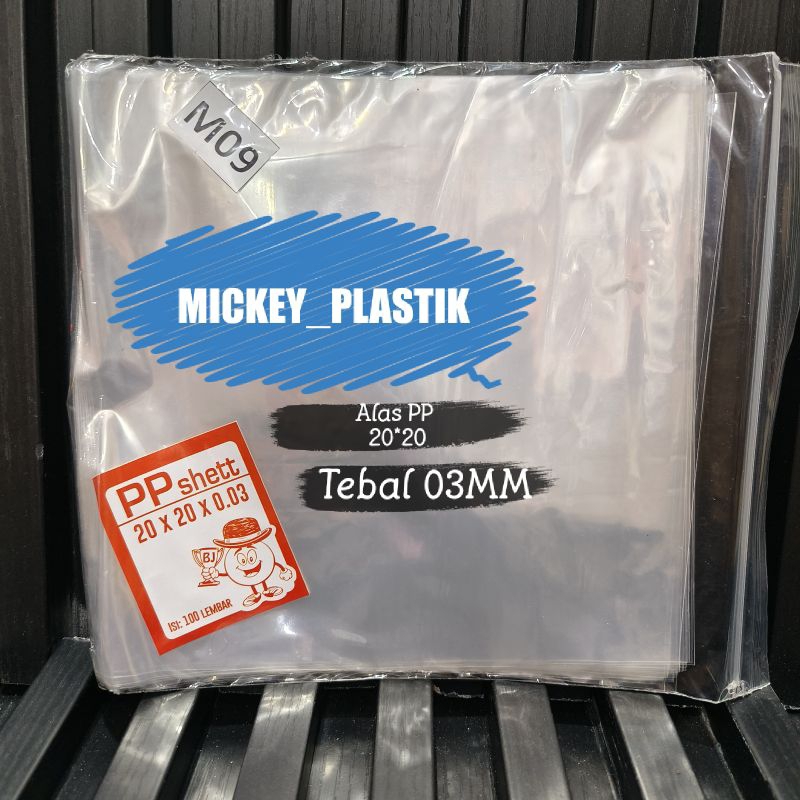 Jual ISI 100 LEMBAR / PLASTIK PP / LEMBARAN ROTI GULUNG UKURAN 15X15 ...