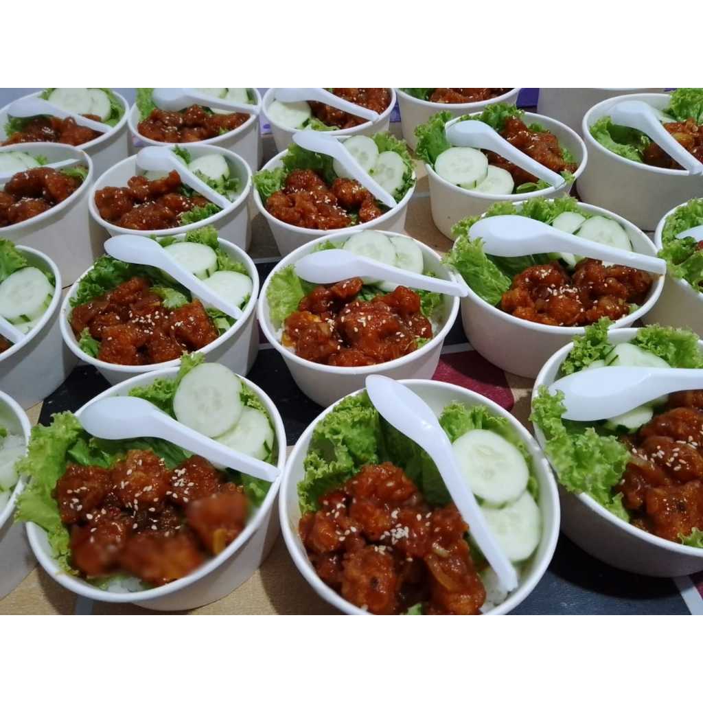 Jual Rice Bowl Chicken Teriyaki / Nasi Bowl Ayam Teriyaki / Minimal ...