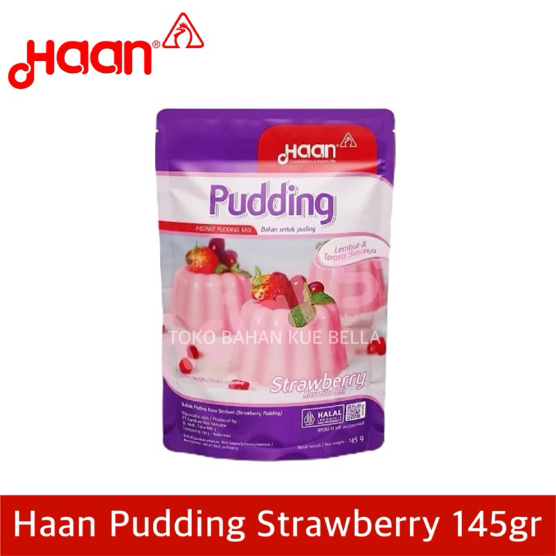 Jual Haan PUDDING STRAWBERRY 145gr (Pouch) | Shopee Indonesia