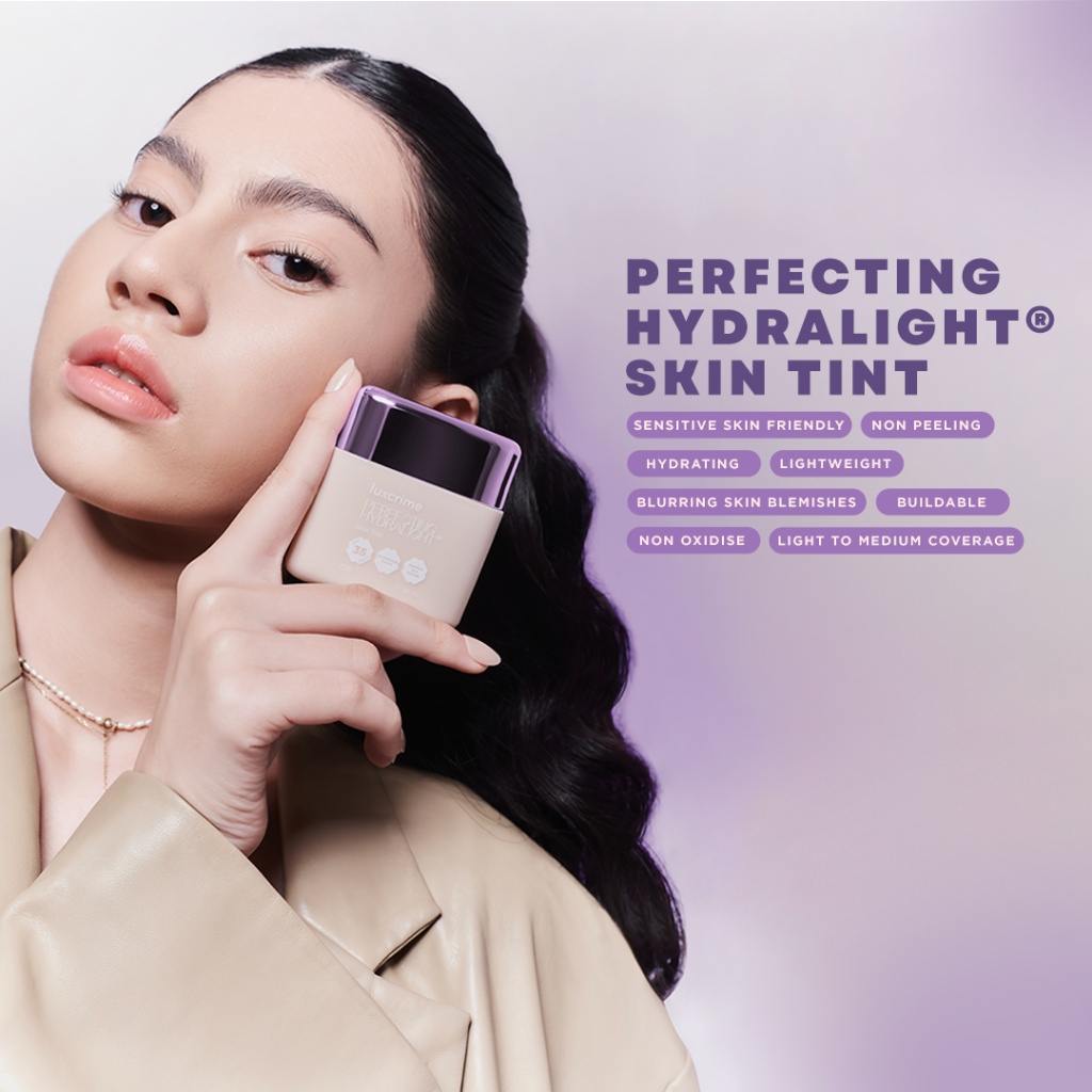 Jual [BUNDLE] Luxcrime Perfecting Hydralight Skin Tint + Two Way Cake ...