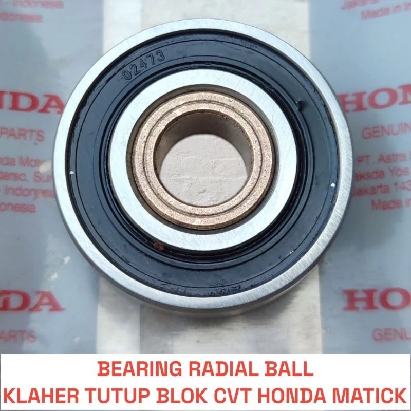 Jual klaher lahar bearing bak cvt honda beat vario scoopy kvb | Shopee ...