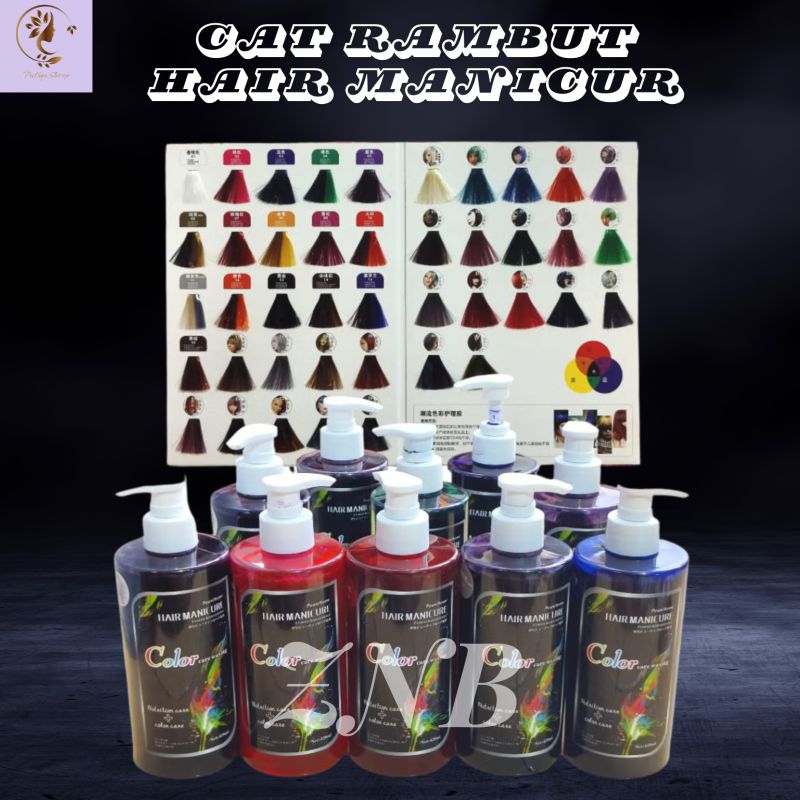 Jual Cat Rambut Korean Hair Manicure Color Care Waxing Pewarna Rambut ...