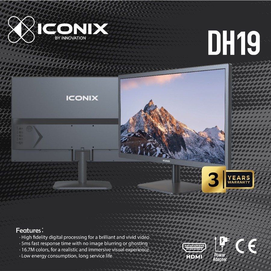 Jual Monitor Iconix DH19 18,5