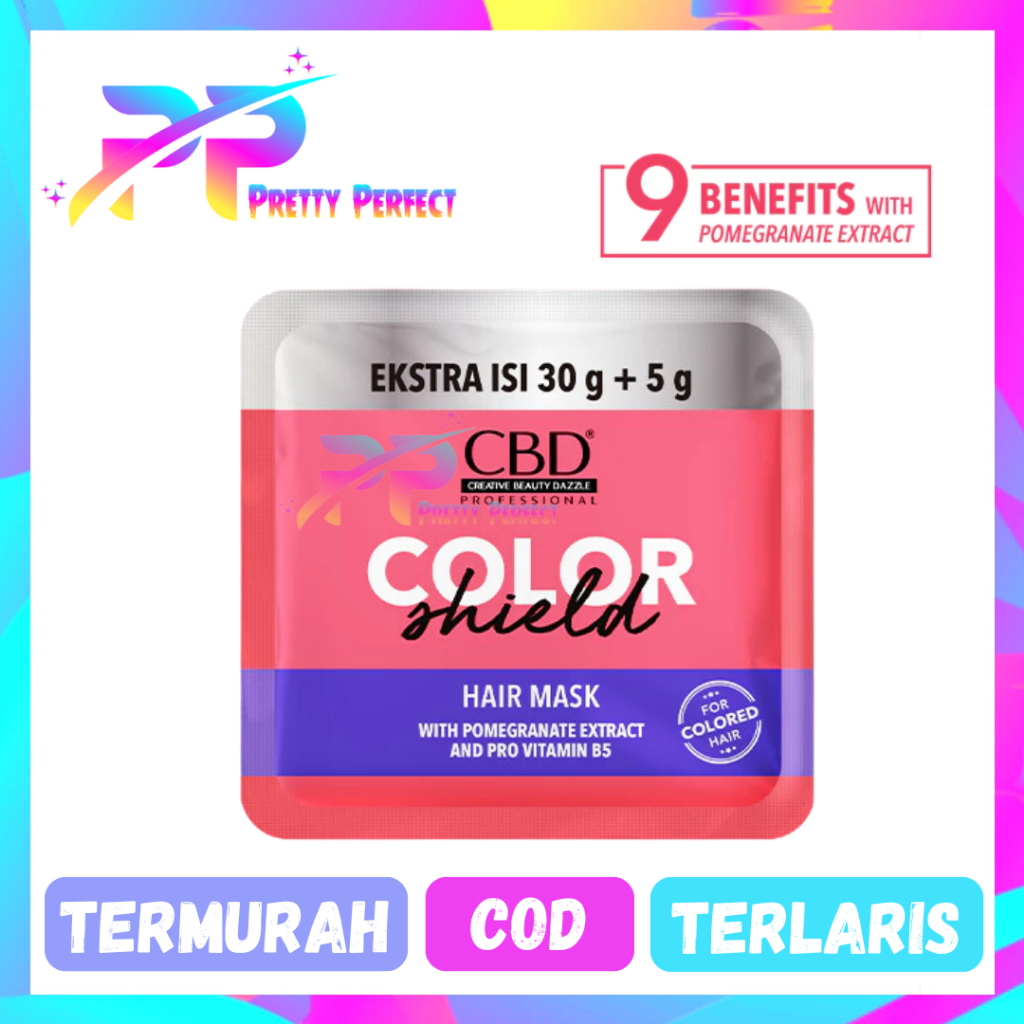 Jual CBD Color Shield Hair Mask Sachet | Shopee Indonesia