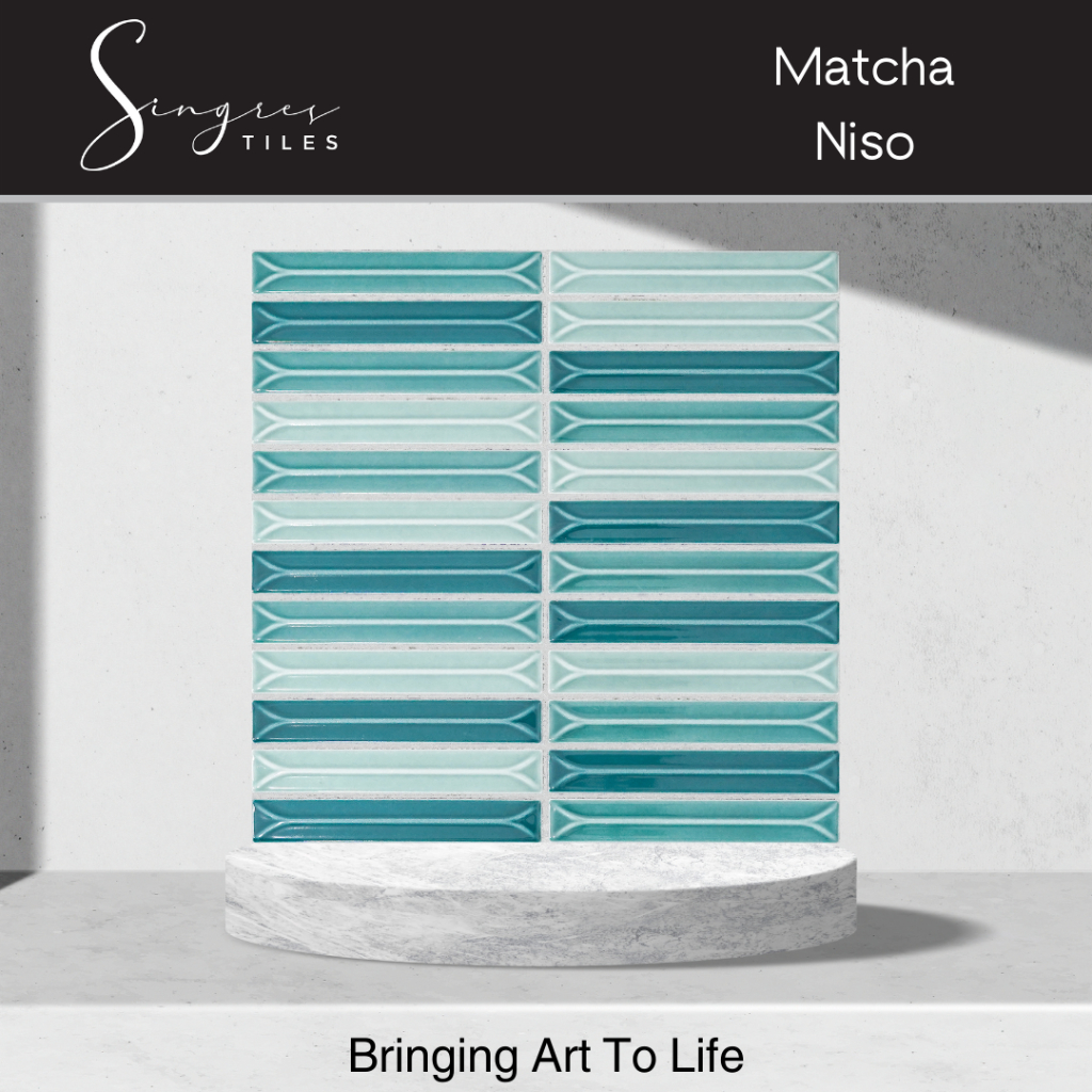 Jual Singres Tiles - Matcha Niso Mosaic Tiles | Shopee Indonesia