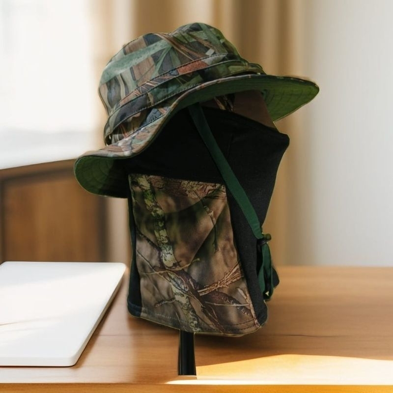 Jual Topi Rimba Camo Outdoor/Topi Rimba Buff Ninja/Terlaris/COD/Gratis ...