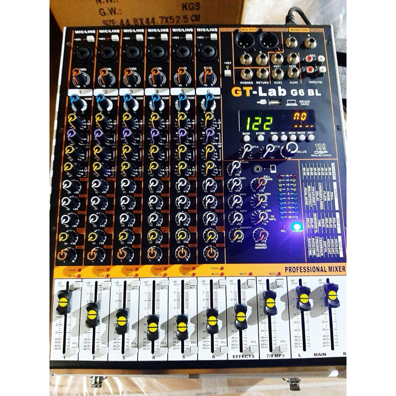 Jual Mixer GT LAB G 6 BL G6 G6BL + Compressor Terbaru original garansi ...