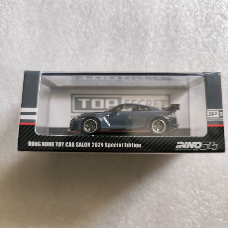 Jual INNO64 NISSAN SKYLINE GT-R R35 TOP SECRET HONG KONG TOY CAR 2024 ...