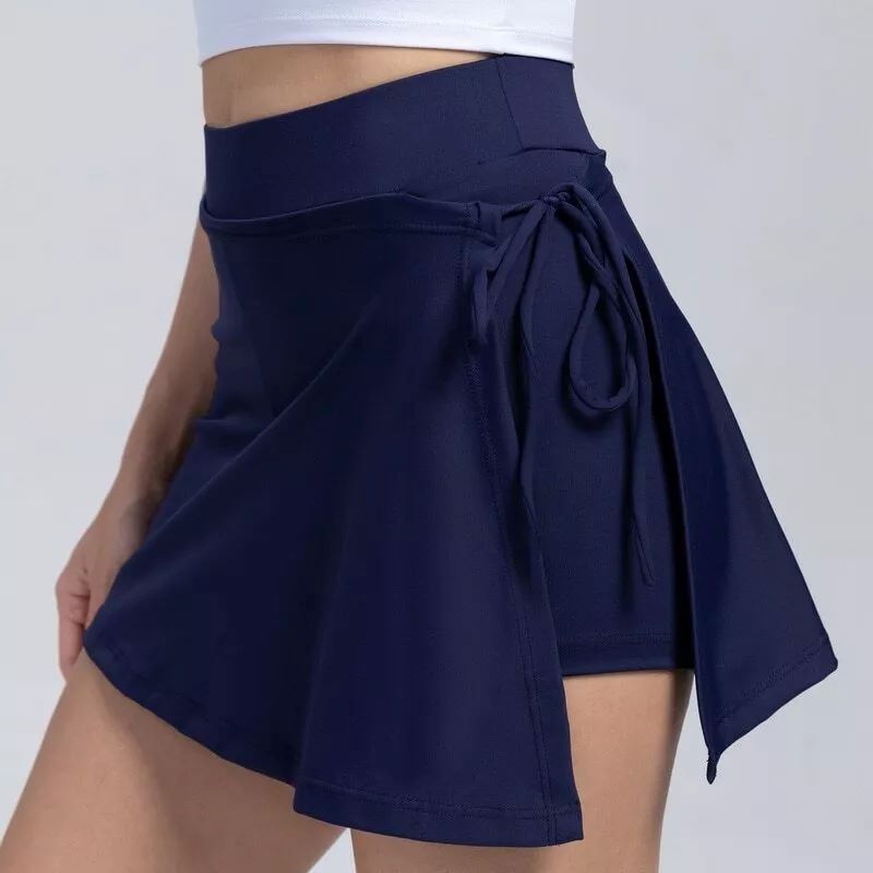 Jual rok tali olahraga 2in1 / celana rok olahraga wanita / rok senam ...