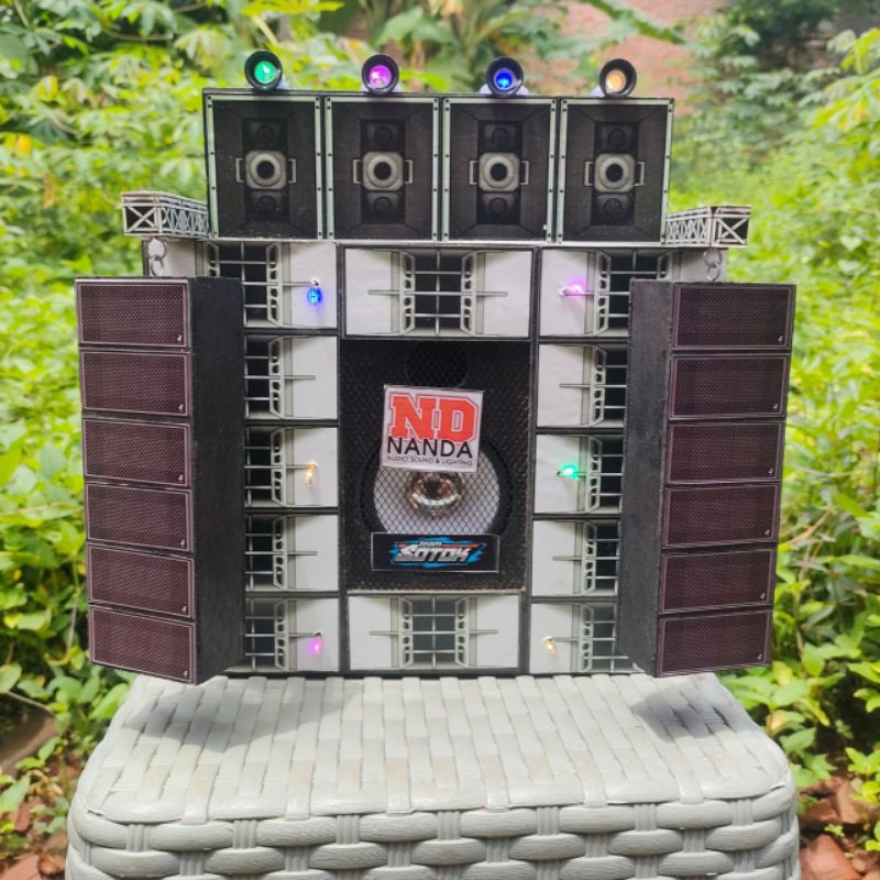 Jual SOUND MINIATUR NANDA AUDIO GANTUNG BLUETOOTH BISA REQUEST NAMA ...