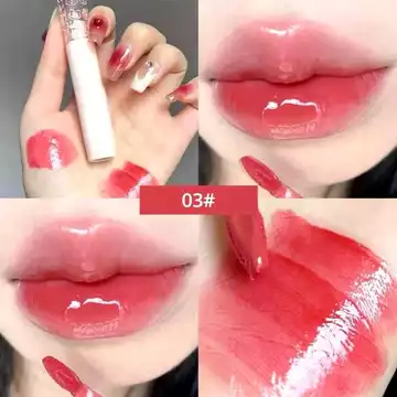 CAPPUVINI GLASS LipGloss Moisturizing Korean Lip Gloss Water Lipcream Liptint Lip Balm Mirror