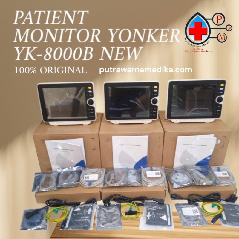 Jual Patient Monitor Yonker YK-8000B New | Shopee Indonesia