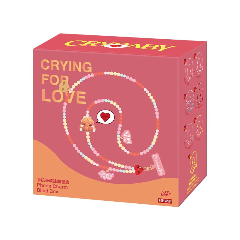 POPMART cry baby Phone Charm ストラップ ストラップ crybaby POP NOW