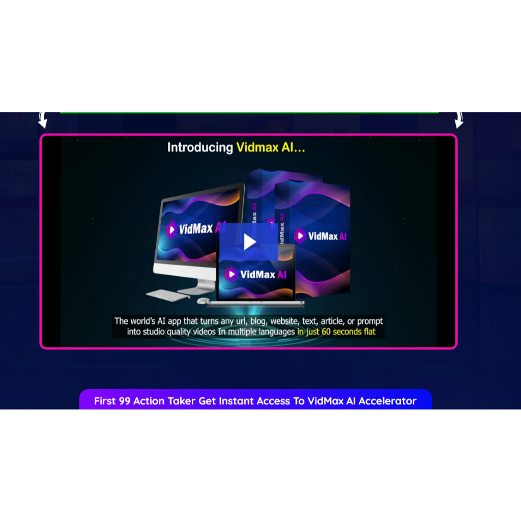 Jual Vidmax AI Tools Keren Yang Bisa Merubah sebuah ide Menjadi Video ...