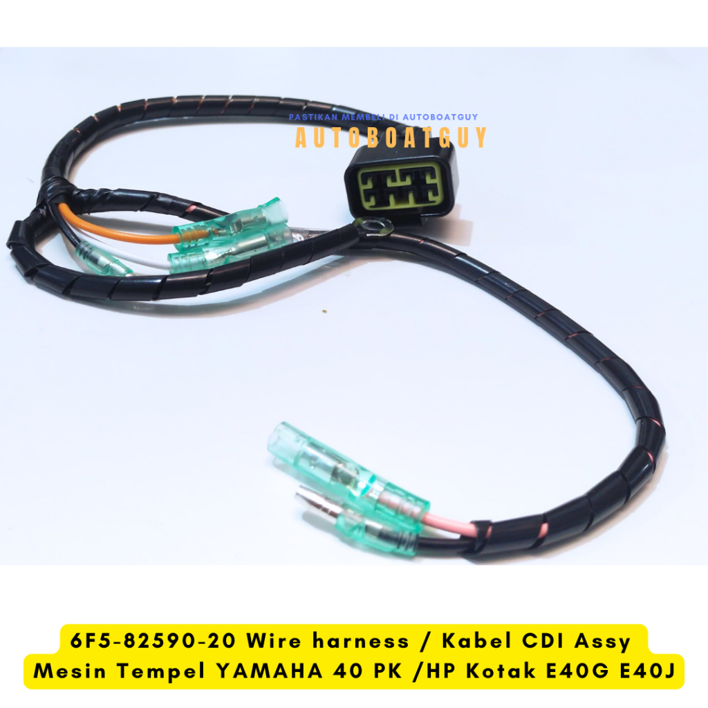 Jual 6F5-82590-20 Wire harness / Kabel CDI Assy Mesin Tempel YAMAHA 40 ...