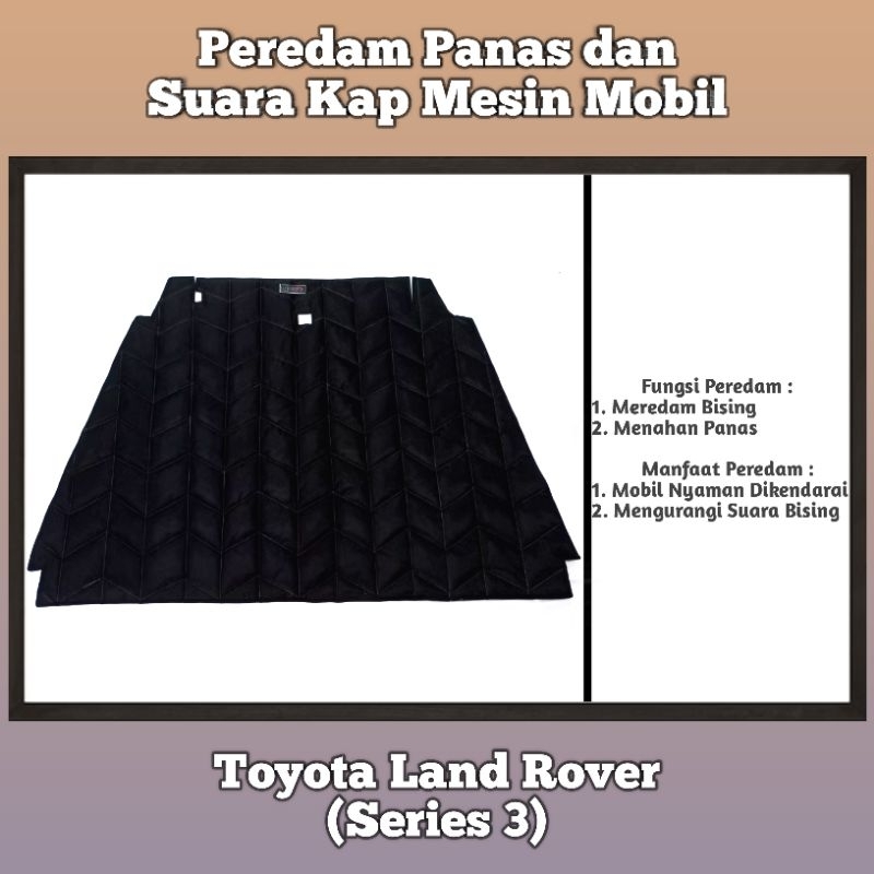 Jual Sigma Peredam Panas dan Suara Kap Mesin Mobil Toyota Land Rover ...