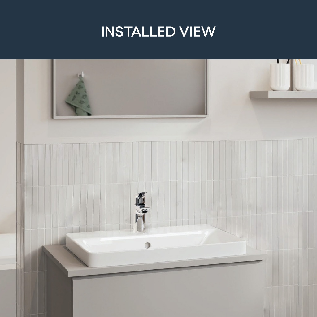 Jual Grohe Euro Ceramic Countertop Basin Package / Grohe Paket Wastafel ...