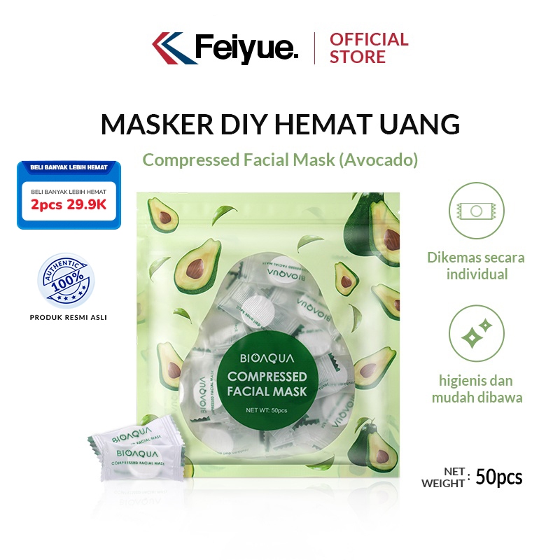 Topeng Avocado Freeman – Untuk Kulit Kering Secara Kronik
