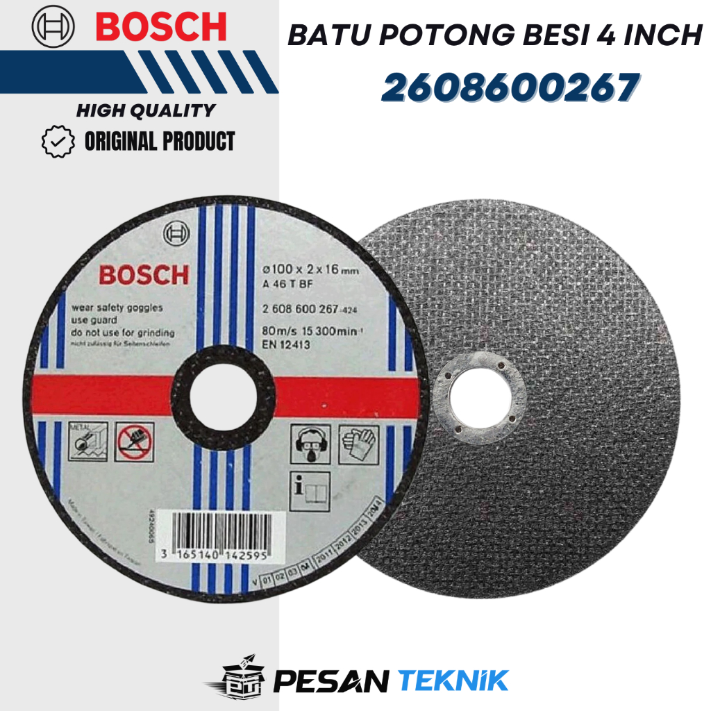 Jual Batu potong Besi Cutting Disc 4 INCH Batu gerinda cutting wheel ...