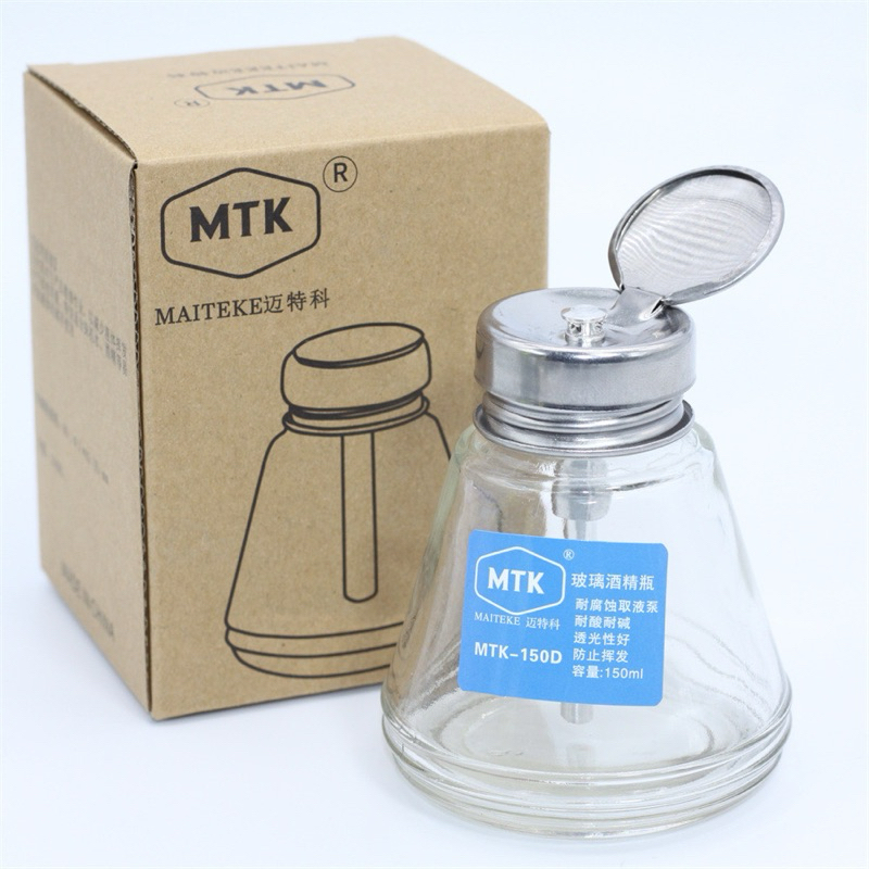 Jual Botol Tinner Tiner 150ml Pompa Tempat Tinner Cairan Thiner Alkohol ...