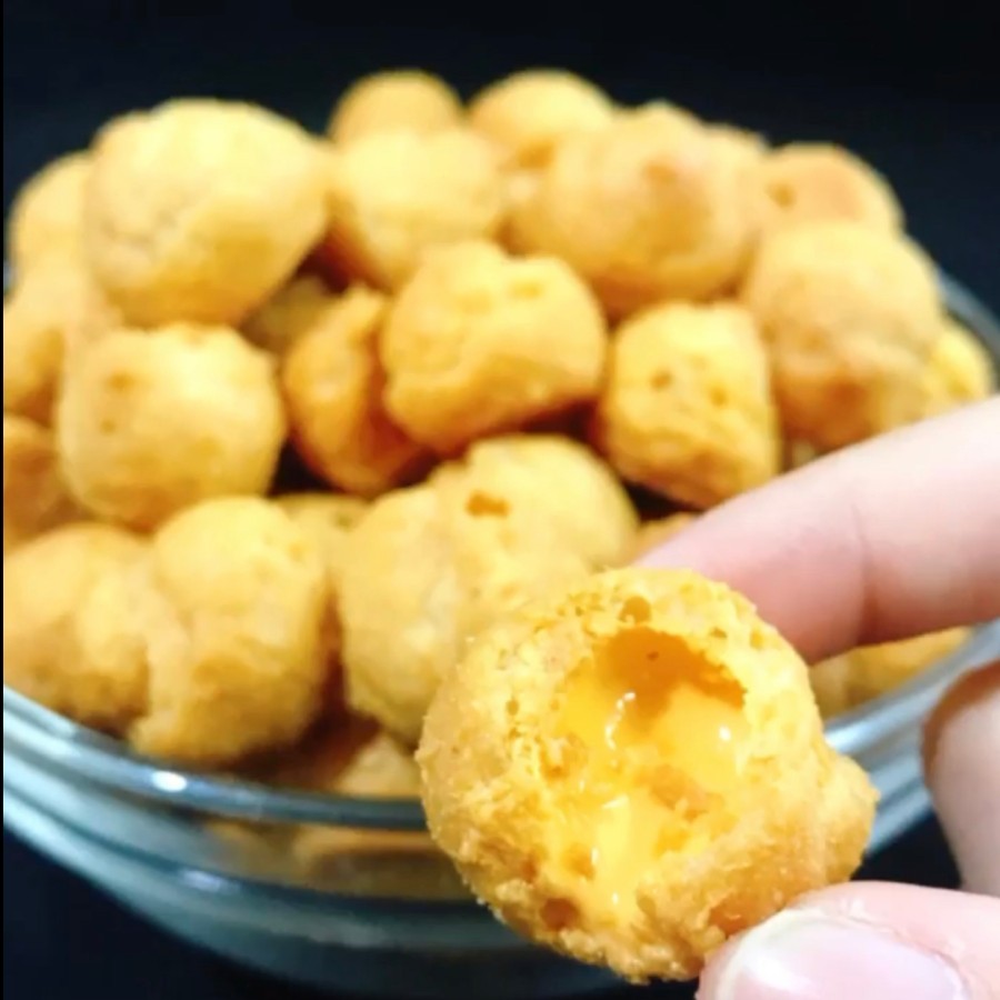 Jual KUE SOES KEJU GARING ASLI HOMEMADE / SOES KEJU / KEMASAN SACHET 50 ...