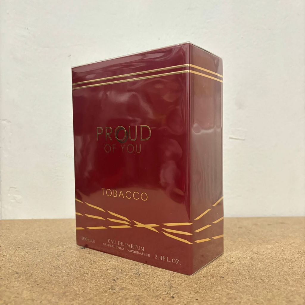 Jual Parfum Fragrance World Proud Of You Tobacco EDP 100ml for Men