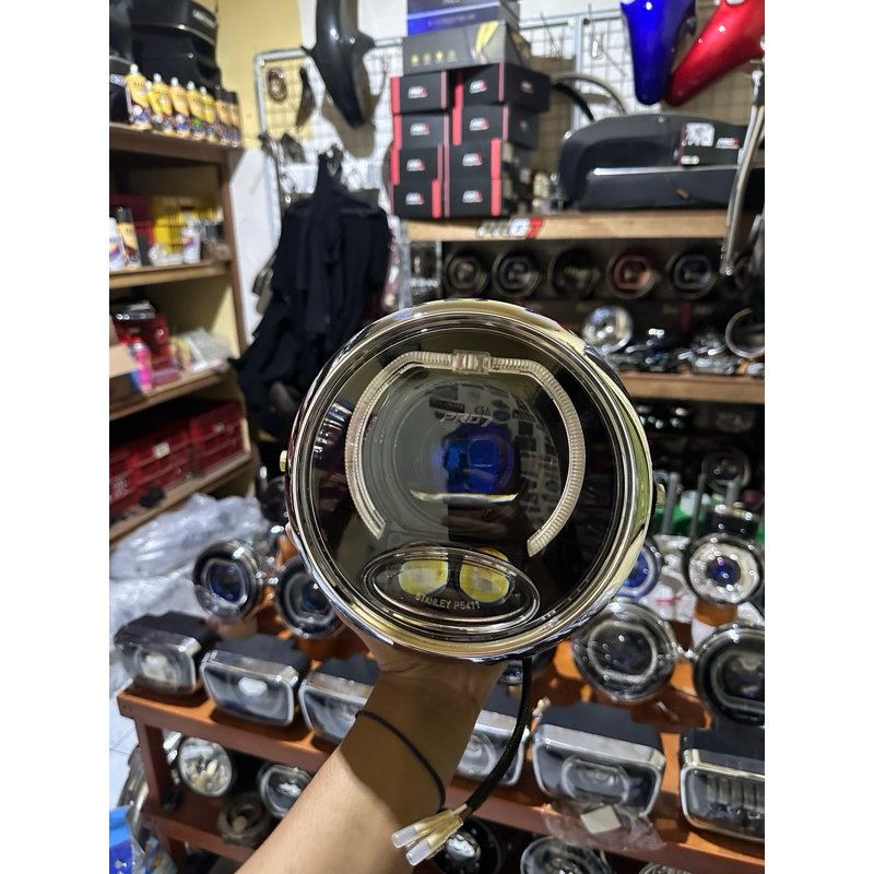 Jual BATOK RX KING PEREDAM ISI BILED PRO7 P730HV SET MINI LASER HAPAG ...