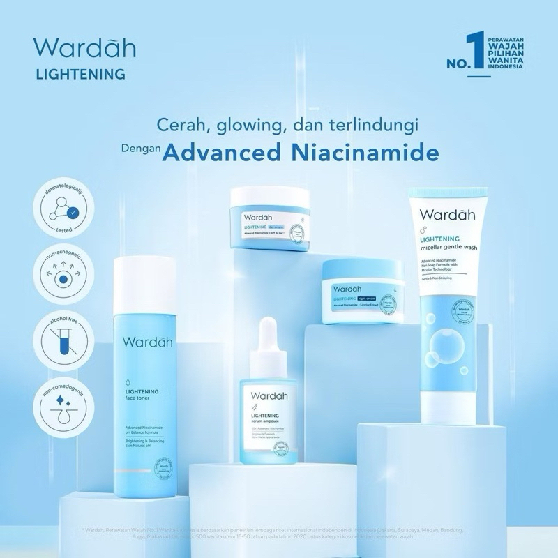Jual WARDAH LIGHTENING SERIES TERMURAH ORIGINAL | Shopee Indonesia