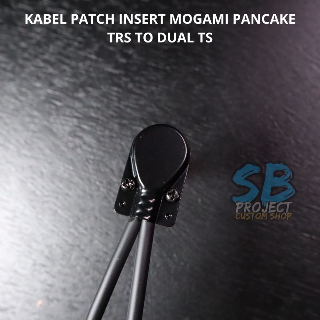 Jual KABEL PATCH INSERT MOGAMI PANCAKE TRS TO DUAL TS | Shopee Indonesia