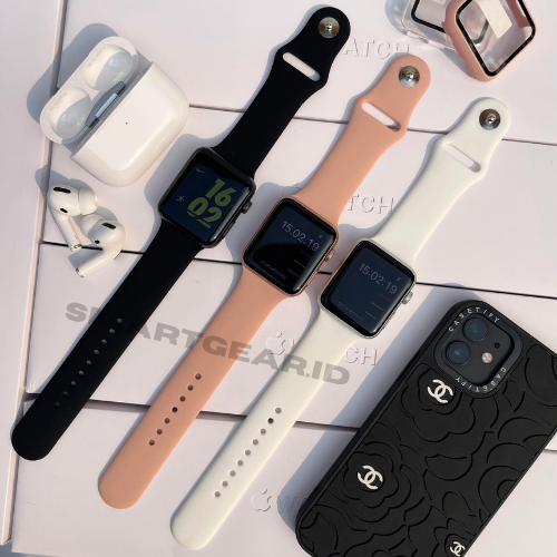 Jual iwatch series 42mm 38mm second fullset apple watch inter