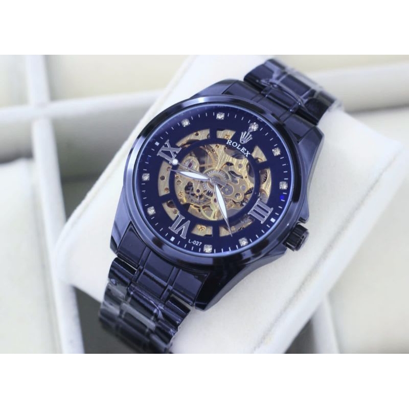 Jual JAM TANGAN PRIA PREMIUM RxLEX AUTOMATIC SKELETON WATER RESISTANT ...