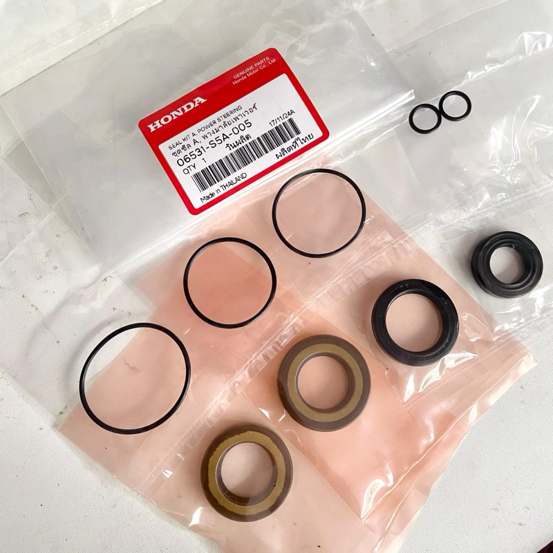 Jual Seal Rack Steer Power Stering + Pinion Set Honda 06531-S5A-003 ...