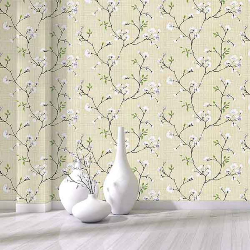 Jual wallsticker dinding 45cm x 8m | wallpaper sticker dinding sakura ...