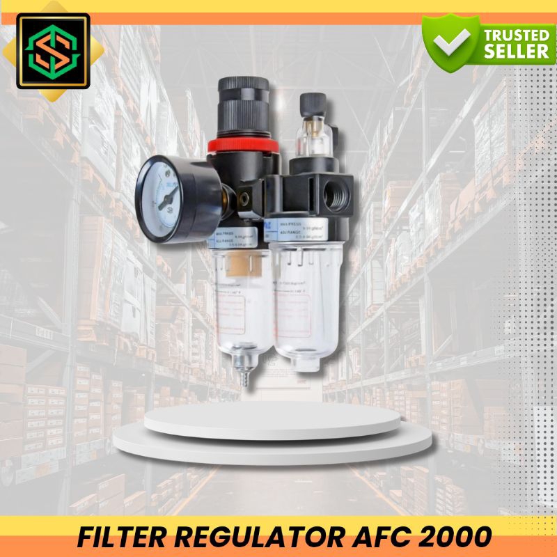 Jual AFC2000 Filter Regulator Lubricator AFC 2000 Drat 1/4