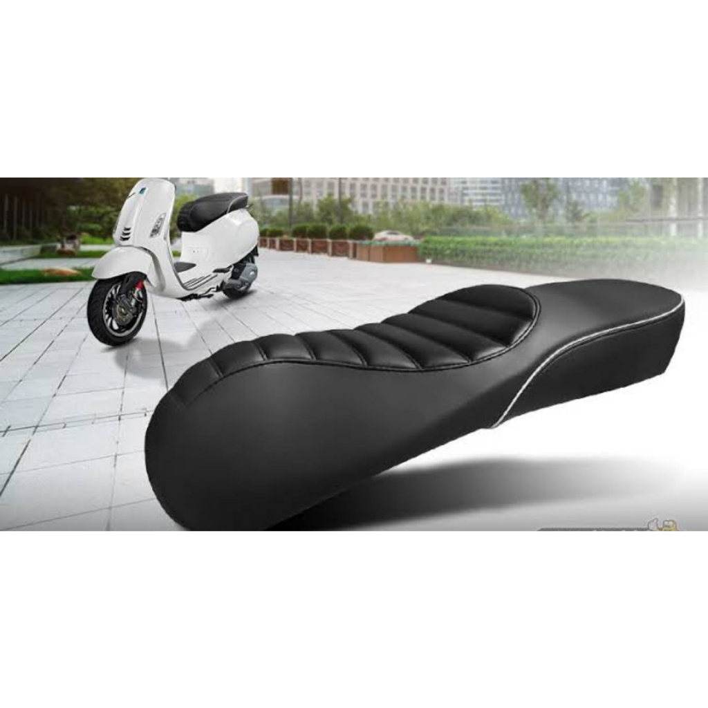 Jual KULIT JOK VESPA MBtech model CAFERACER | Shopee Indonesia