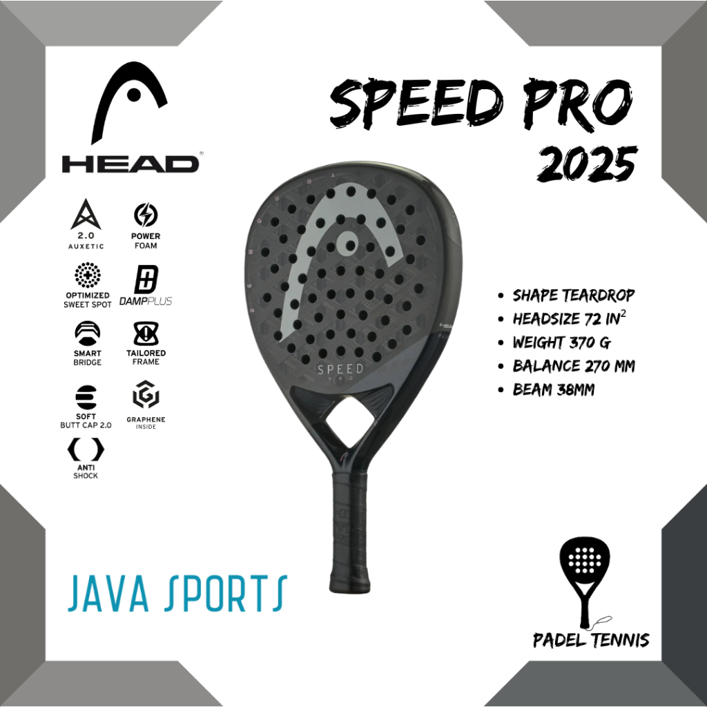 Jual Raket Padel Tenis Head Speed Pro Original Official Resmi Padel ...