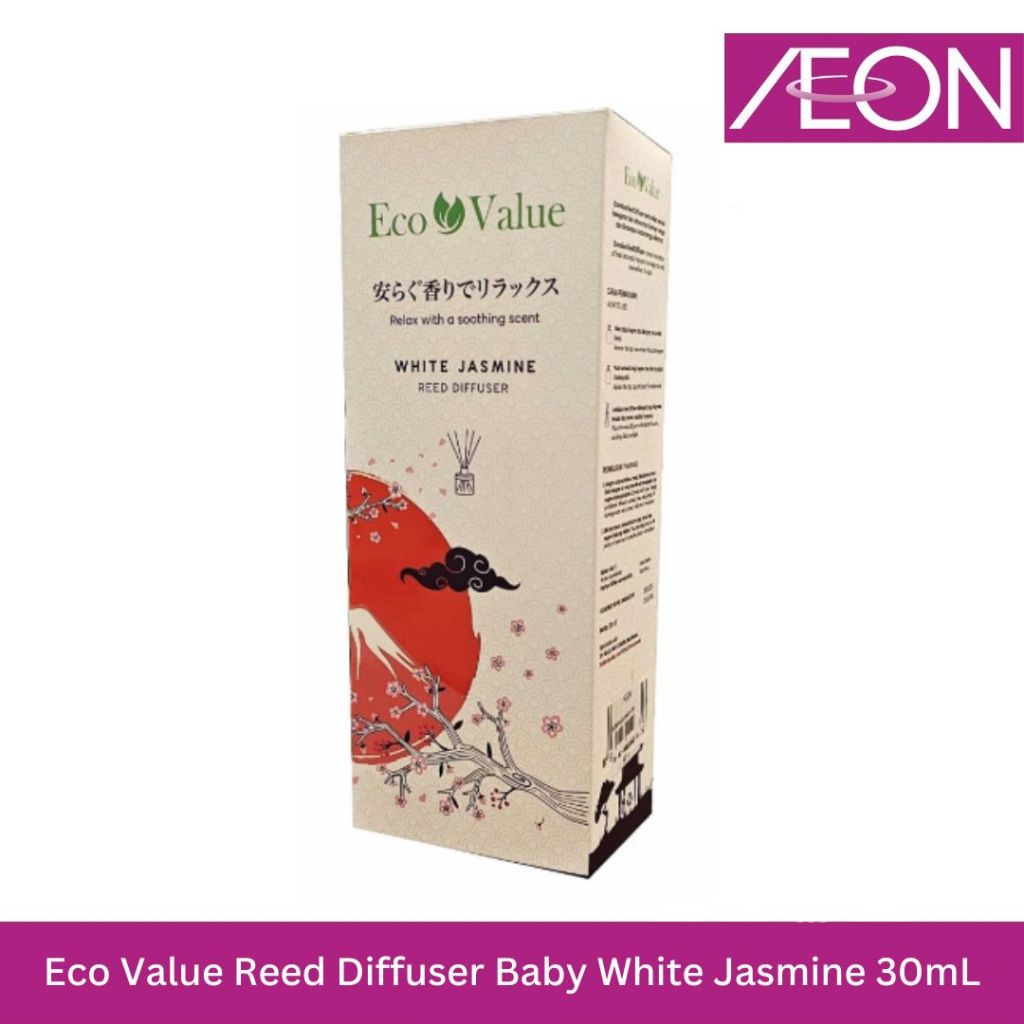 Jual Eco Value Reed Diffuser Baby White Jasmine 30mL | Shopee Indonesia