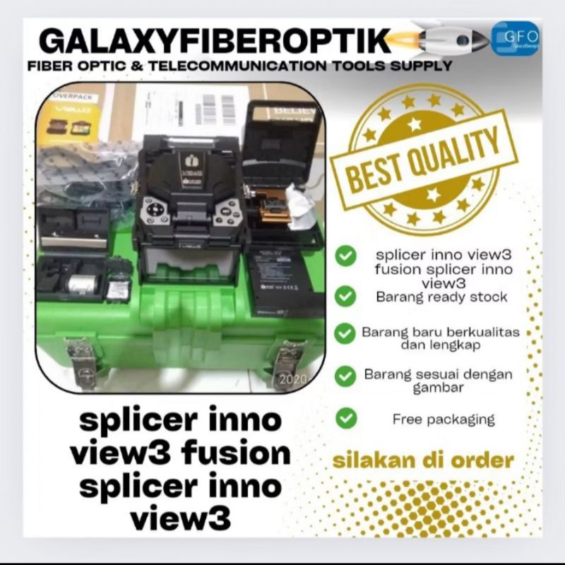 Jual splicer inno view3 / fusion splicer inno view3 / splicer inno ...