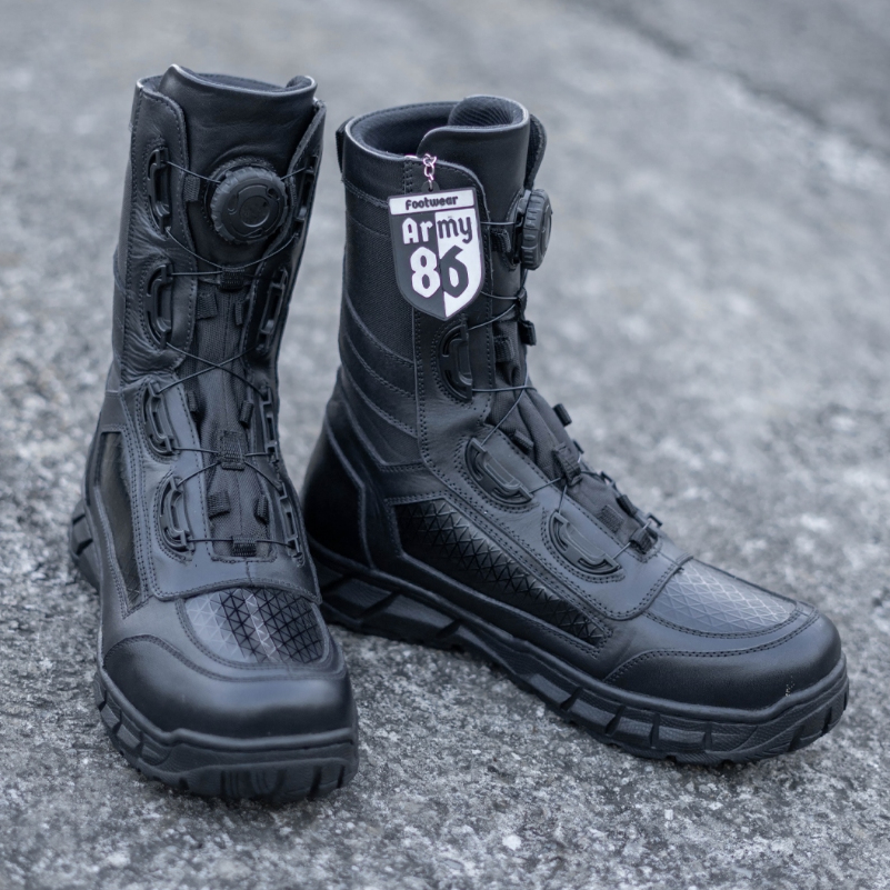 Jual Army86 Sepatu PDL Tali Putar tactical pria tni polri satpam model ...