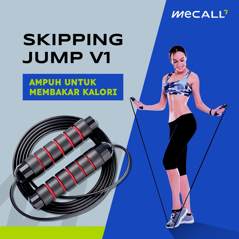 Jual Tali Skipping Jumping Rope Skipping Rope Colorful Simple HIGH ...