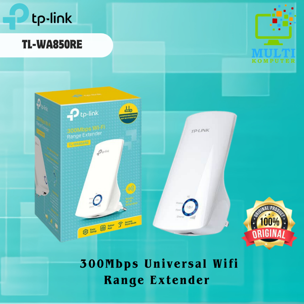 Jual TP-Link TL-WA850RE Penguat Signal TPLINK 850RE Wifi Extender ...
