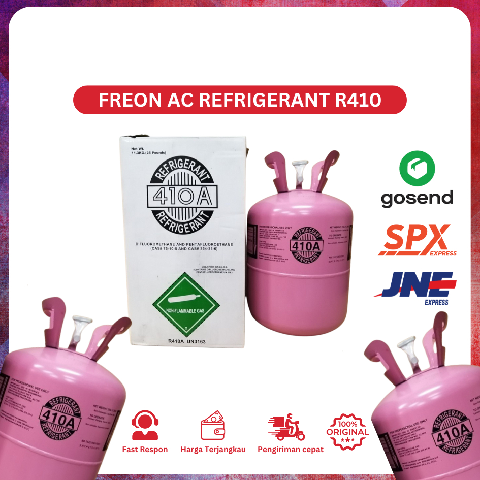 Jual FREON (READY MEREK IGAS) R410A - 11.3 KG / R 410A - R410 A - R 410 ...