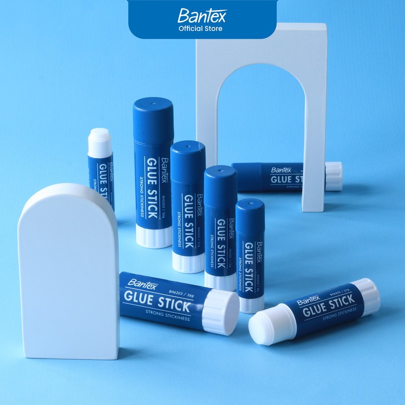 Bantex Lem Stik / Glue Stick Tidak Beracun Daya Rekat Kuat Satuan