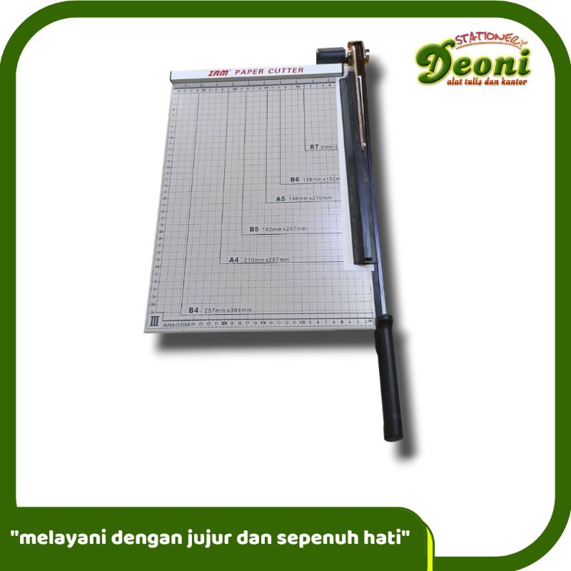 Jual Zrm Paper Cutter / Pemotong Kertas A4 F4 B4 A3 | Shopee Indonesia