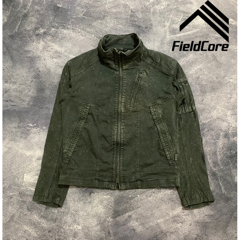 Jual Jaket Denim Bikers Fieldcore x NwZ Japan | Shopee Indonesia