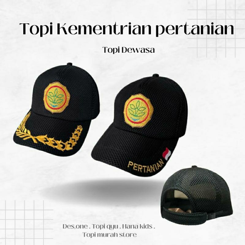 Jual Topi Pertanian Topi Kementan pertanian | Shopee Indonesia