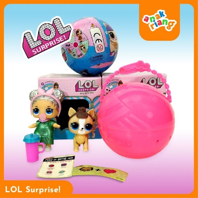 Dolls Bola Lol Pets Jual LOL Surprise! Doll With Pets – Boneka
