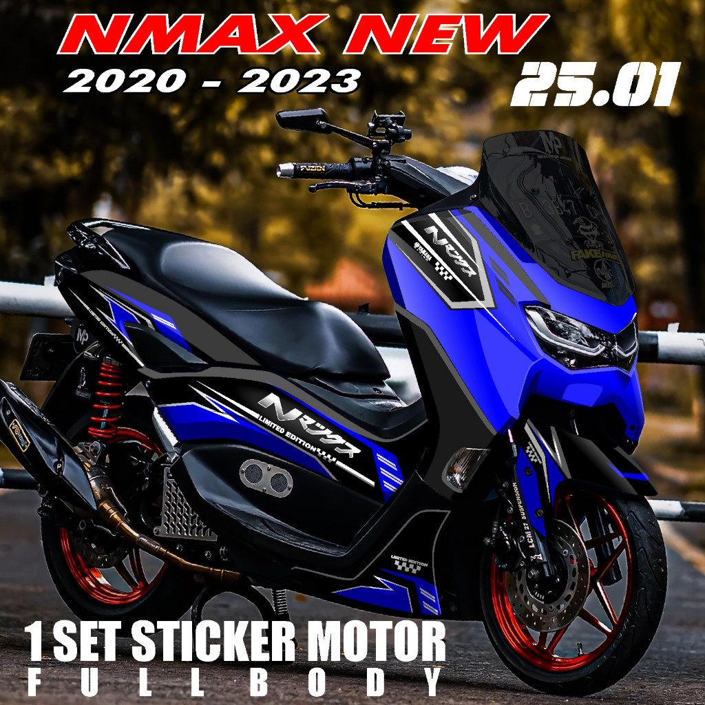 Jual Decal DEKAL STICKER Nmax ALL NEW NMAX FULL BODY BODI TERBARU ...