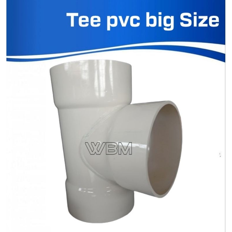 Jual Tee reducer pvc 12 x 2 1/2 inchi type D fitting pvc | Shopee Indonesia